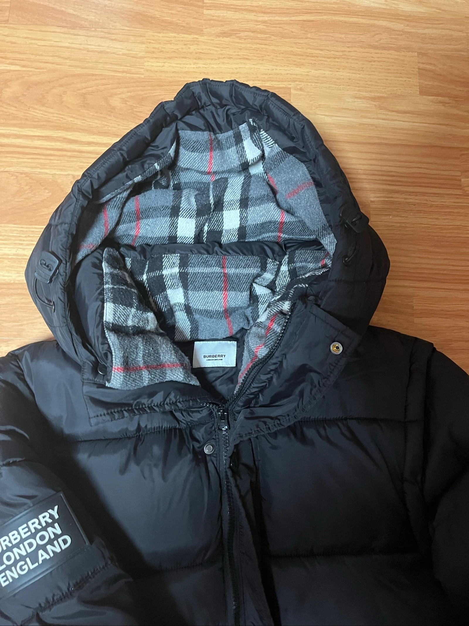 Zwarte Burberry-jas – photo 2